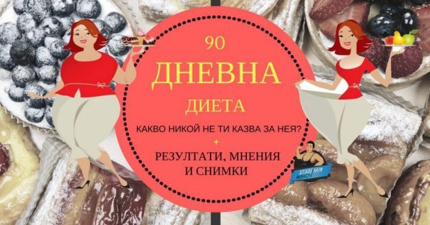 90 Дневна Диета - Как точно Работи диетата? + Реални Резултати