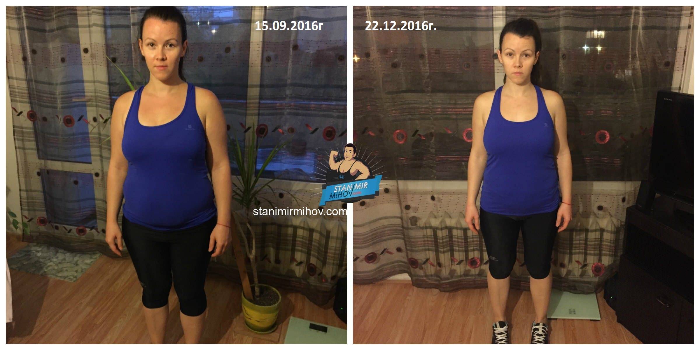 Фитнес трансформация на Ани Балабанова
