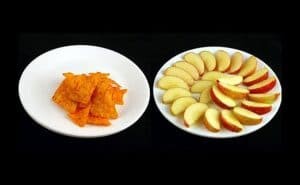 диета ябълки и чипс