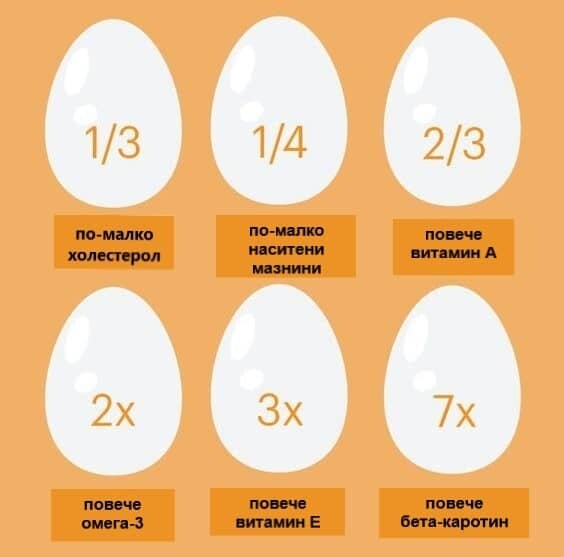 Яйца Източник на протеин