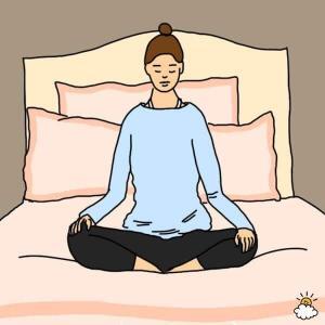 медитация преди сън